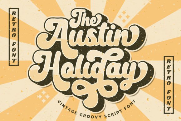 austin-holiday-font