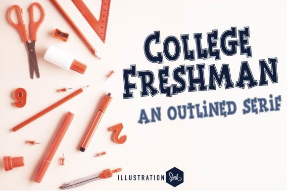 Download College Freshman Font Font for free | Font Style