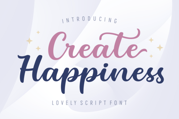 create-happiness-font
