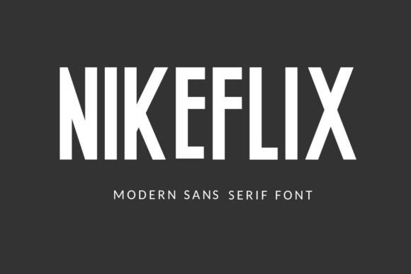 nikeflix-font