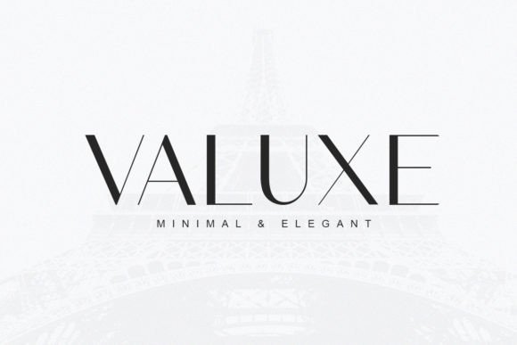 valuxe-font