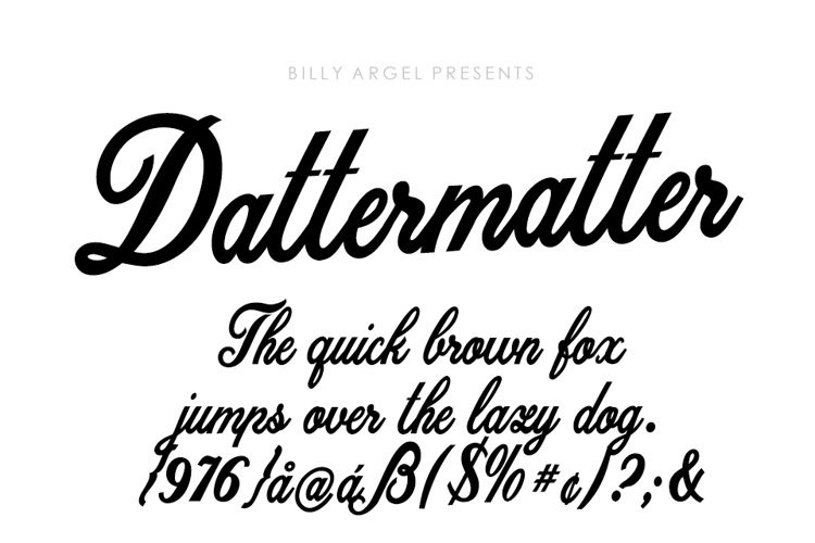 dattermatter-bold-persoinal-use-font
