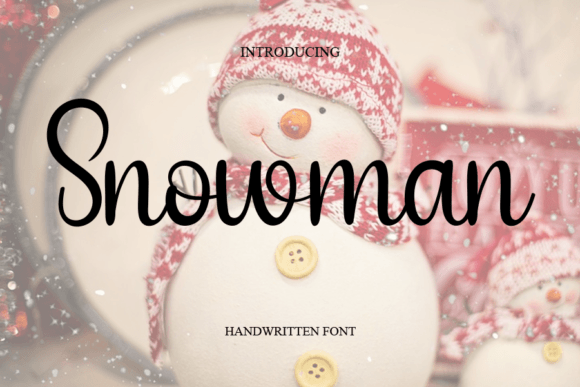 snowman-font