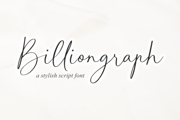 billiongraph-font