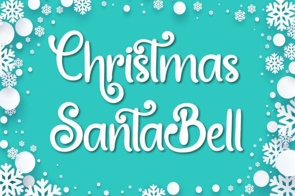 christmas-santa-bell-font