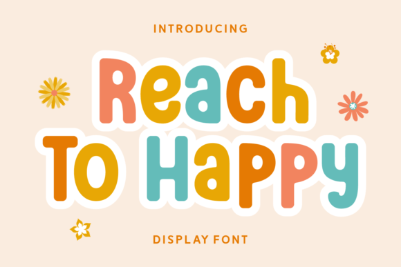 reach-to-happy-font