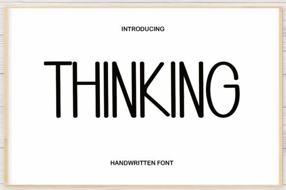 thinking-font