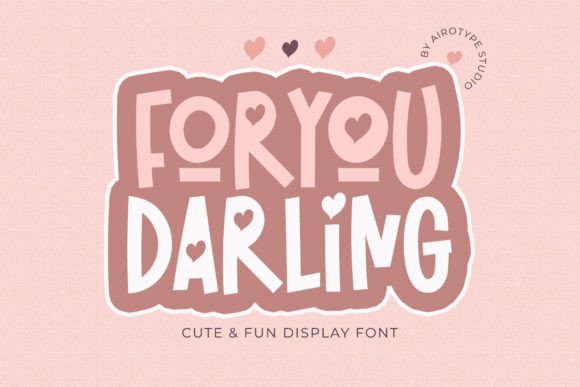 for-you-darling-font