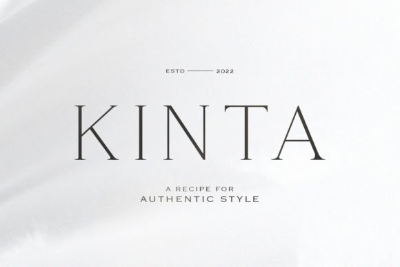 kinta-font