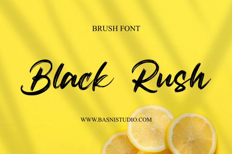 blackrush-font