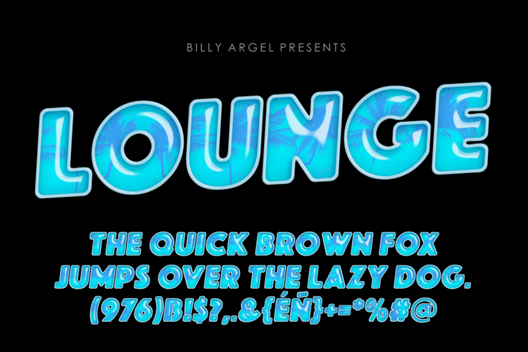 lounge-italic-font