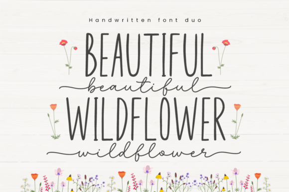 beautiful-wildflower-font