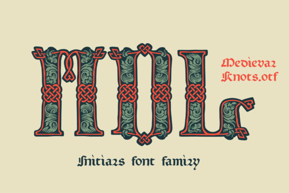 medieval-knots-font
