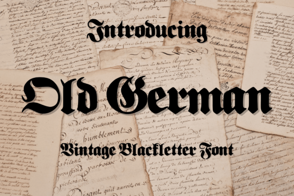 old-german-font