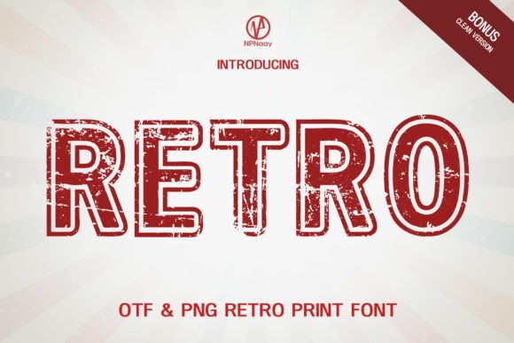 retro-font