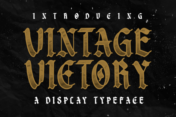 vintage-victory-font