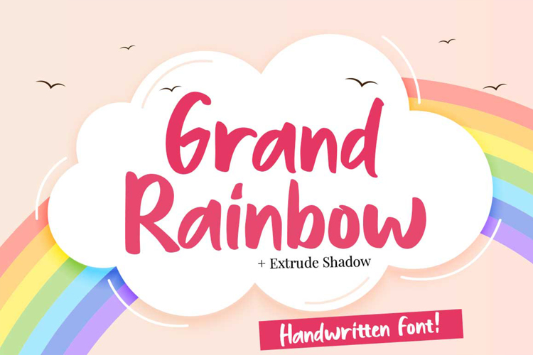 grand-rainbow-font