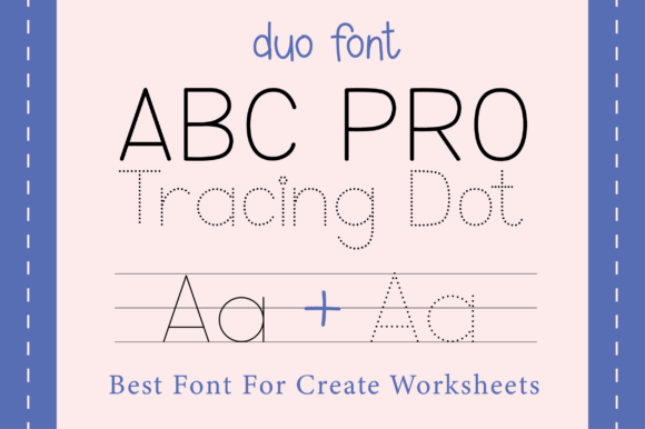 abc-pro-tracing-dot-font