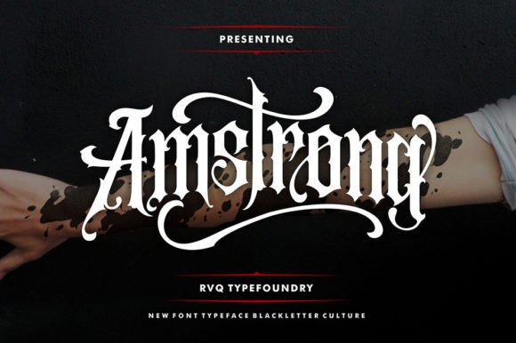amstrong-font