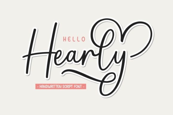 hello-hearly-font