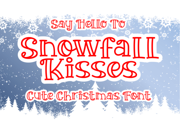 snowfall-kisses-font