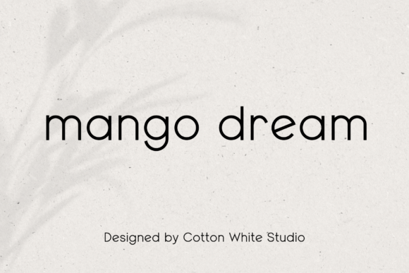 mango-dream-font