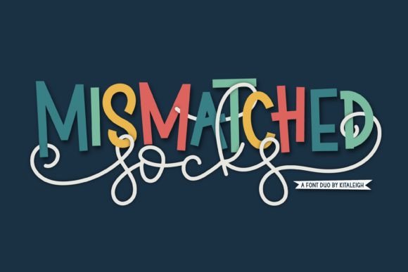 mismatched-socks-font