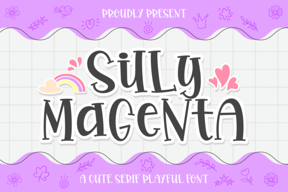 silly-magenta-font