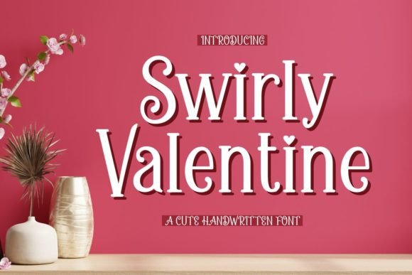 swirly-valentine-font