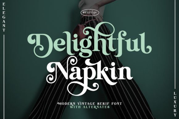 delightful-napkin-font