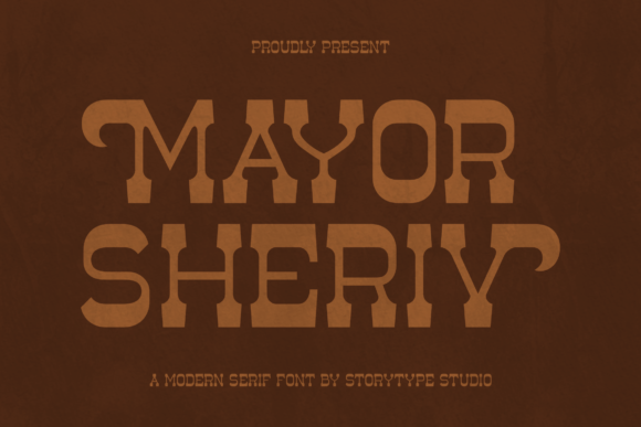 mayor-sheriv-font