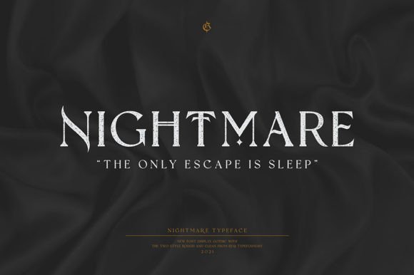 nightmare-gothic-font