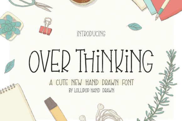 overthinking-font