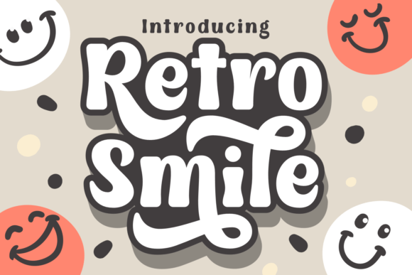 retro-smile-font