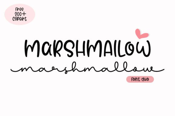 marshmallow-duo-font