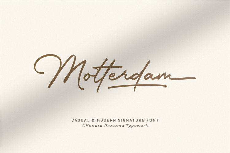 motterdam-font