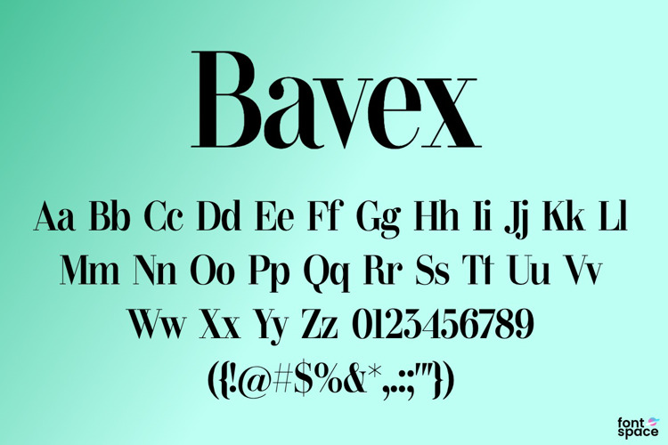 bavex-font