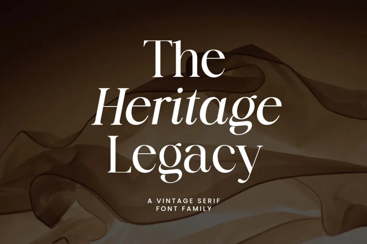 the-heritage-legacy-fancy-logo-font